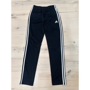 Adidas Tapered Sweatpants Track Pants Mens Size Small Black White